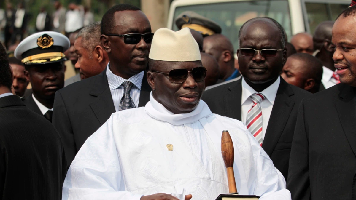 Yahya Jammeh, manoir, saisi, usa